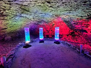 World of Lights in der Barbarossahöhle
