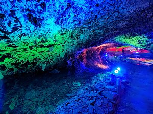 World of Lights in der Barbarossahöhle