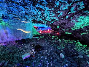 World of Lights in der Barbarossahöhle