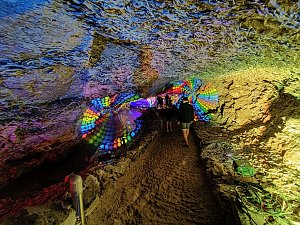 World of Lights in der Barbarossahöhle