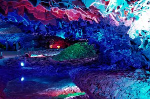 World of Lights in der Barbarossahöhle