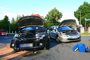 Unfall in Sondershausen