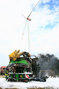Hoher Sachschaden nach Brand an Gro&szlig;h&auml;cksler