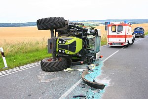 Traktor verunglückt