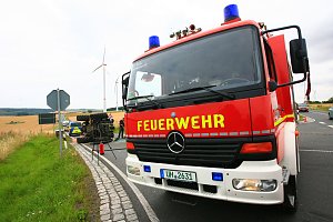 Traktor verunglückt