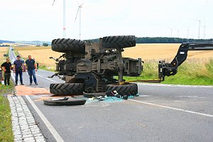Traktor verunglückt