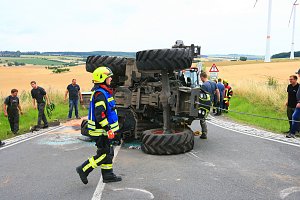 Traktor verunglückt