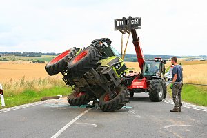 Traktor verunglückt