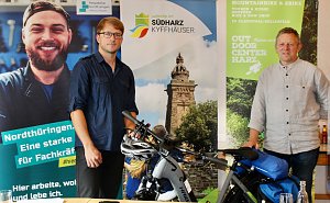 Maurice Schwamberger (Harz Agentur, Projektverantwortlicher); Michael Beyer-Zamzow (Gesch&auml;ftsf&uuml;hrer Harz Agentur)