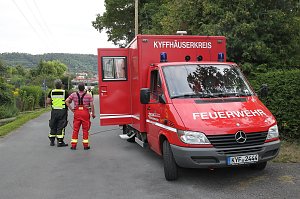 Mit Spürnase und Technik wurde gestern nach dem vermissten Senior gesucht