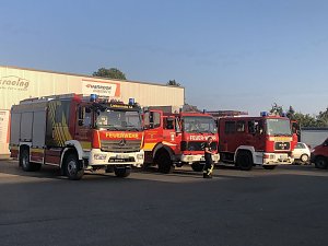 Gro&szlig;einsatz bei Mackenrode nach vermeintlichen Flugunfall
