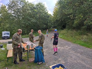 Die Soldatinnen und Soldaten bei der "Operation Berglauf"