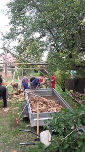 Viele Stunden Arbeit bis zum Ziel
