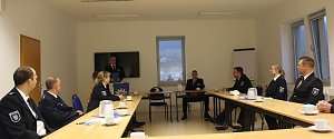 Kolleginnen und Kollegen der Polizeiinspektion Kyffh&auml;user