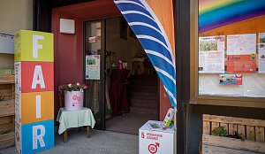 Faire Rosen Frauentag in Sondershausen