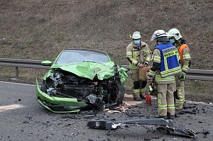 Unfall heute Nachmittag auf der B4