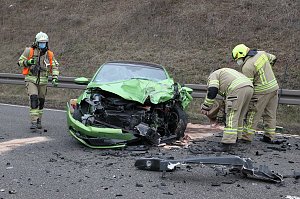 Unfall heute Nachmittag auf der B4