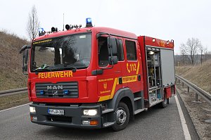 Unfall heute Nachmittag auf der B4