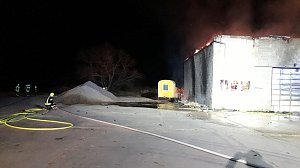 Scheunenbr&auml;nde bei Esperstedt