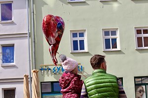 Gut besuchter Sondersh&auml;user Ostermarkt