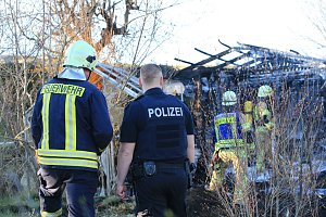 Laubenbrand in Sondershausen