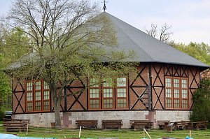 Achteckhaus auf dem Possen