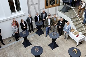 Er&ouml;ffnungsfeier des sanierten Sondersh&auml;user Rathauses