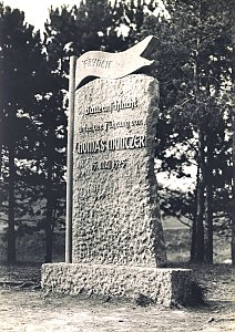 Gedenkstein erinnert an Thomas M&uuml;ntzer