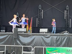 Das Tanzstudio Radeva zeigte auf dem Residenzfest in Sondershausen was seine Eleven k&ouml;nnen