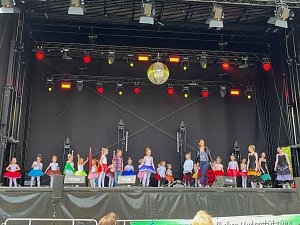 Das Tanzstudio Radeva zeigte auf dem Residenzfest in Sondershausen was seine Eleven k&ouml;nnen