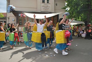 Stra&szlig;enfest der der Kindervilla in Bad Frankenhausen
