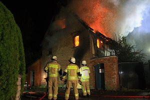 Wohnhaus in Oberspier ausgebrannt