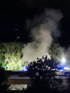 Garagenbrand in Bad Frankenhausen