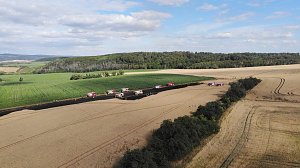 Feldbrand im Kyffh&auml;userkreis