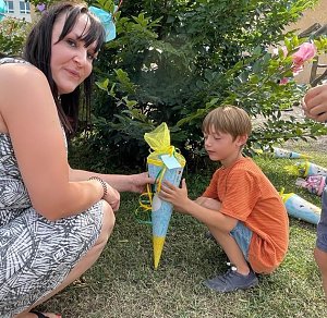 Zuckertütenfest beim Novalis Diakonieverein