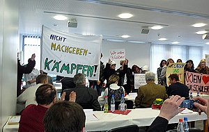 Demo im Kreistag