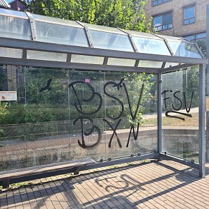 Schnmierereien und Hasstriaden im Vorfeld eines Pokalspiels