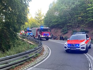 Zwei Vorf&auml;lle auf der B85