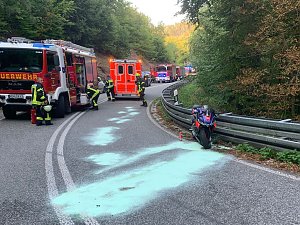 Zwei Vorf&auml;lle auf der B85