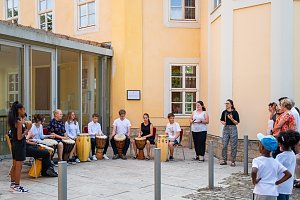 Au&szlig;erschulische Jugendbegegnung an Landesmusikakademie