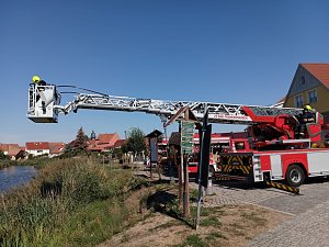 Tag der offenen Tür bei der Feuerwehr Heldrungen