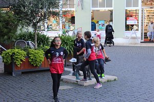 Vorstellung des neuen THC-Teams gestern auf dem Langensalzaer Neumarkt