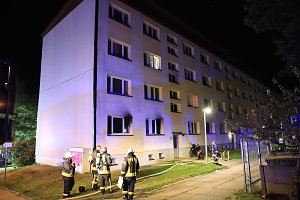 Wohnungsbrand in Sondershausen
