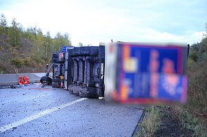 KKW kippt auf der A38 um