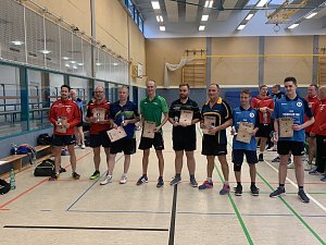 Tischtennis - Gewinner Herren Doppel B