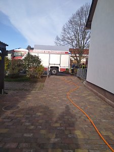 Carport brannte