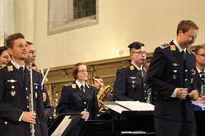 Vor ausverkauftem Haus fand gestern das Benefizkonzert des Luftwaffenmusikkorps Erfurt und die Verleihung der Ehrenamtspreise der Stadt Sondershausen statt.