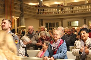 Vor ausverkauftem Haus fand gestern das Benefizkonzert des Luftwaffenmusikkorps Erfurt und die Verleihung der Ehrenamtspreise der Stadt Sondershausen statt.