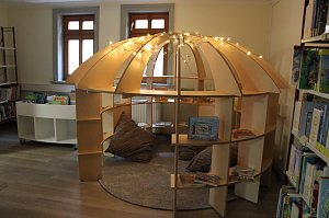 Neue Bibliothek Johann Wezel im "Schwan" in Sondershausen