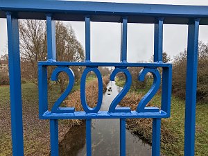 Die 1985 erbaute Wipperbr&uuml;cke wurde nach 37 Jahren umfassend saniert.